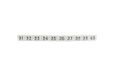 Marker SIMET Marker DK2 / Z5 "21-30" wit
