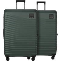 Samsonite Intuo Expandable Spinner 81cm Duo Pack Olive Green