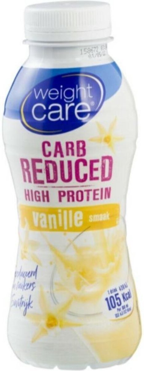 wecare Carb Reduced High Protein Drink Vanille 330 ml