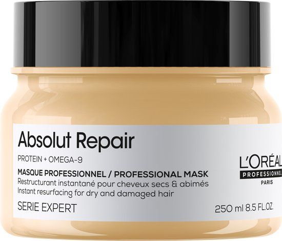 L'Oréal Professionnel Absolut Repair Masker - 250ml - Voor droog en beschadigd haar