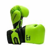 Joyagear Performance Velcro Bokshandschoenen - Lime/Zwart - 14 oz