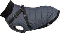 Trixie Hondenjas Pontis Blauw - Geïntegreerd Tuig, Fleece Voering - 36 cm