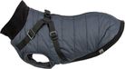 Trixie Hondenjas Pontis Blauw - Geïntegreerd Tuig, Fleece Voering - 36 cm