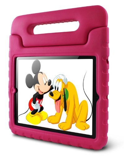 Kidprotek 2-in-1 Chunky Case en Stand voor iPad Mini - Roze