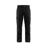Blåkläder Industrie werkbroek stretch met kniezakken 1448-1832 - Zwart/Donkergrijs - D88