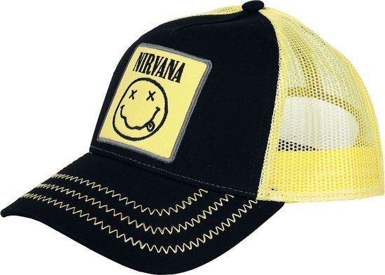Nirvana Amplified Collection Trucker Cap Unisex Cap Multicolor