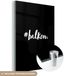 MuchoWow® Peinture sur verre 60x80 cm - Peinture acrylique sur verre - #balcon - Citations - Texte - Été - Photo sur verre - Peintures
