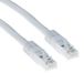 ACT Witte 0,5 meter U/UTP CAT6 patchkabel met RJ45 connectoren IB9400