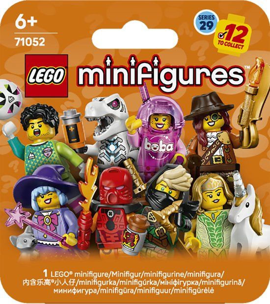 LEGO Minifigures Serie 29 - Verrassingsdoosje met Speelgoed Figuur voor Kinderen - 71052