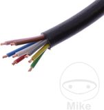 JMP Kabel H05VV-F 8X1.5 Zwart 5 Meter