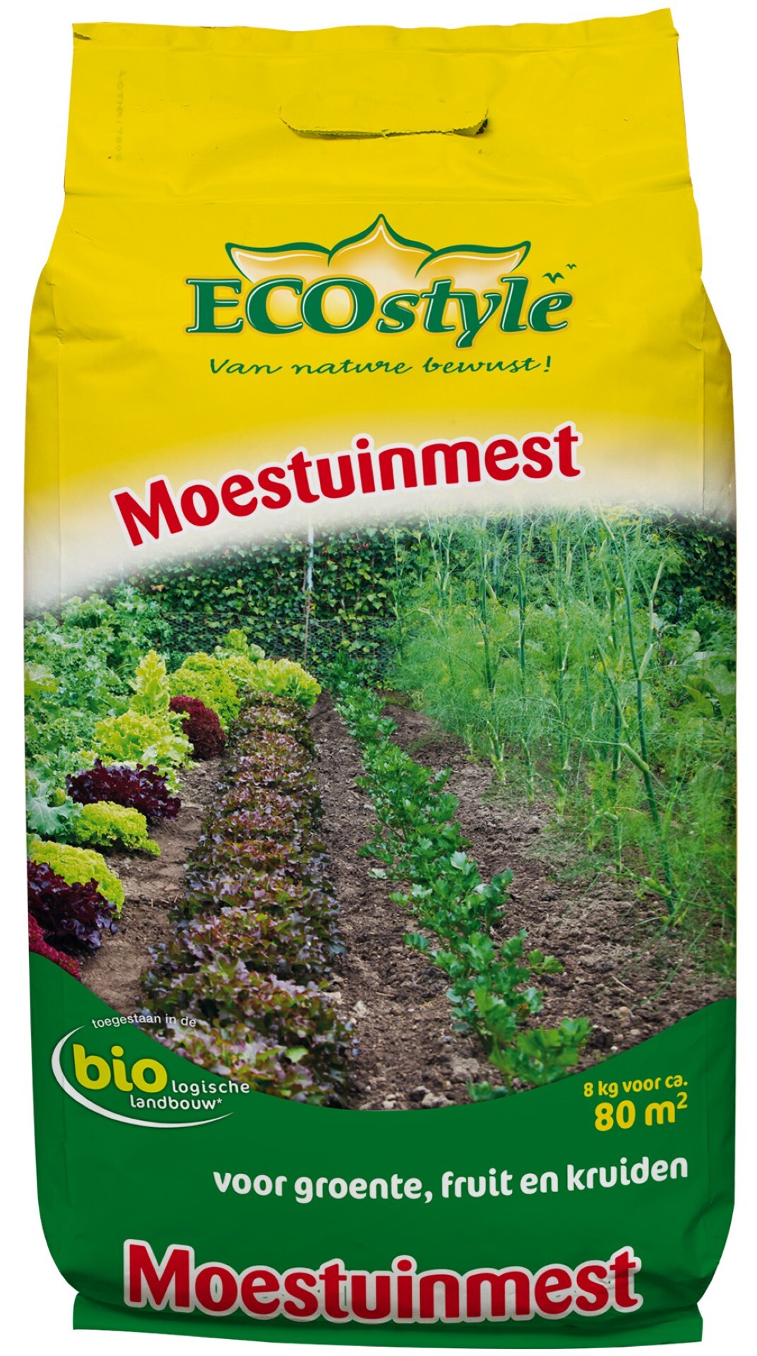 ECOSTYLE Moestuinmest 8 kg