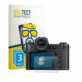 BROTECT - Screenprotector voor Leica SL3-P - Folie Beschermfolie Beschermglas matte 3 Stuks
