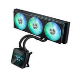 Asus PRIME SLC II 360 ARGB LCD (90RC01W1-B0EAY0) | 3,95 inch LCD-scherm, premium PPS-pompbehuizing, met elkaar verbonden ARGB-ventilator, Intel LGA 1851, 1700, AMD AM5, AM4