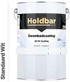 Holdbar Zwembadcoating Standaard Wit 2,5 kg