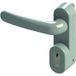 Easy3 Module Extérieur pour antipanique Unico et Modulo avec béquille débrayable et clé prisonnière argent