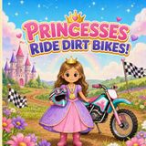Princesses Ride Dirt Bikes!