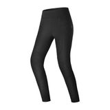 SHIMA Cruz 2.0 Beschermende motorlegging voor dames, versterkte aramide DuraQL, kniebeschermers, slim fit, dubbele naden (zwart, S lang)