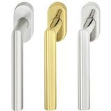 Häfele WH2171 Poignée de fenêtre Acier inoxydable 90° Laiton Coloré (revêtement PVD)