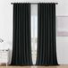 Joydeco Verduisterende gordijnen voor slaapkamer 84 inch lengte, achterlip/roedezak 100% verduisterende gordijnen voor de woonkamer, getextureerde thermisch geïsoleerde verduisterende gordijnen set