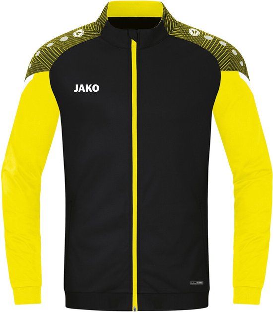 Jako - Performance Kinder Trainingsjack - Zwart - Maat 152 - Unisex