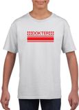 Bellatio Decorations Shoppartners Bv Dokter logo wit shirt voor kinderen - Hulpdiensten verkleedkleding 146/152