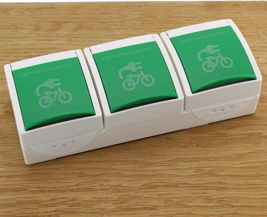Busch-Jaeger ABB Busch-Jaeger OCEAN IP44 Wandcontactdoos - Groen - E34FV