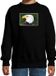 Bellatio Decorations Shoppartners Bv Dieren sweater met arenden foto - zwart - voor kinderen - roofvogel/ zeearend vogel cadeau trui 152/164