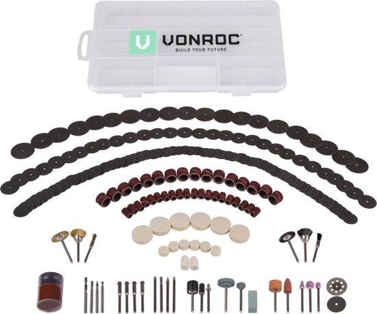 VONROC - Combitool accessory set 192pcs