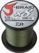 DAIWA J-Braid X8, 3000m, 0,22mm, 17,00kg / 37,48lbs, vert foncé, tresse de pêche