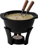 Boska Fondueset Party Mini - Fonduepan - Zwart - 300 ml