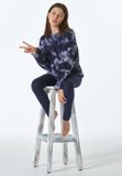 SCHIESSER Pyjama lang Meisjes Nachtblauw Gemeleerd 140
