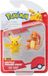 Jazwares Pokémon Battle Figure First Partner Set Figure 2-Pack Charmander #2, female Pikachu Mini-Figuur