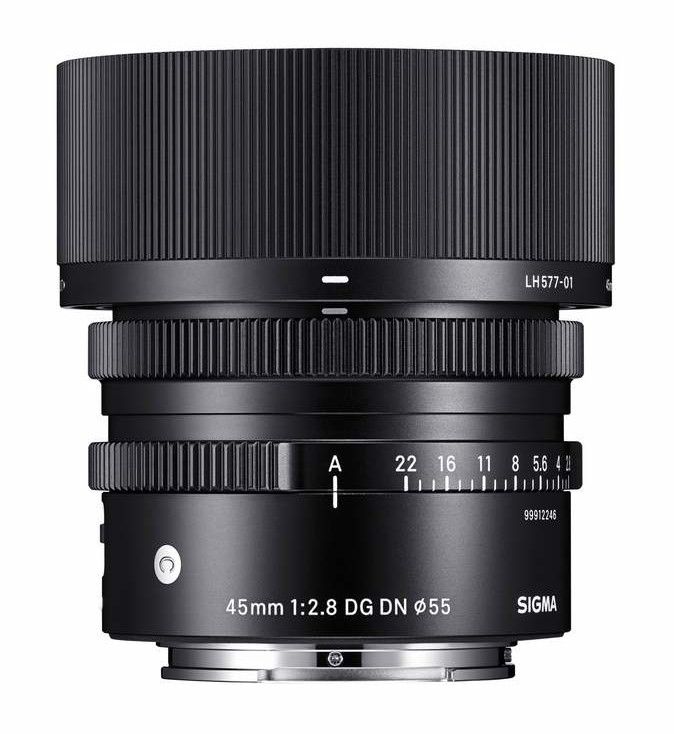 Sigma 45mm F2.8 DG DN Contemporary Lens for Sony E-mount - Black