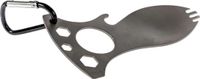 Cao Multifunctionele lepels, 10,5 x 6 cm, roestvrij staal, volwassenen, uniseks, 10,5 cm
