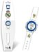 Real Madrid Jongen digitale Quartz horloge met siliconen band RM00014, Wit, riem