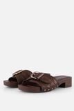 Tamaris Slippers bruin Synthetisch - Maat 41