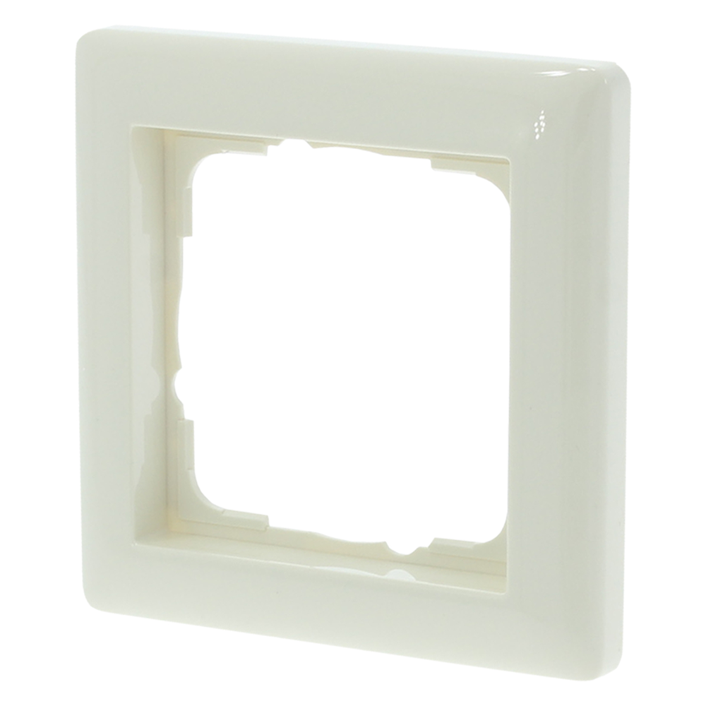 Gira Standard 55 Afdekraam | Inbouw | 1-voudig | Crème