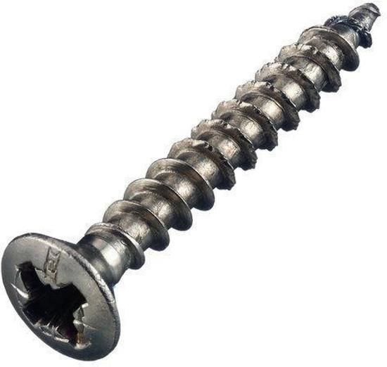 Heco universele schroef 3.5x20 mm - pozidrive - rvs - 200 stuks