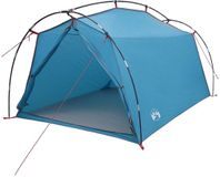 vidaXL Tunneltent 2-persoons Blauw Polyester met PU Coating