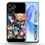 Versterkte Honor Versterkte hoes voor Honor 90 Lite 5G Manga My Hero Academia Zwart