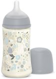 Suavinex Wonderland SX Pro Fles - Medium Flow - 270ml - Blauw/Grijs