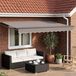 vidaXL Cadre de store extérieur électrique, anthracite, 3 x 2,5 m, aluminium