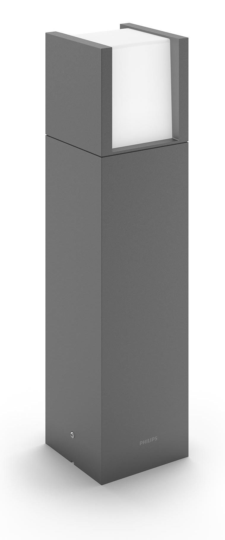 Philips Arbour LED Outdoor Pedestal Light - Grey - 3.8W - IP44