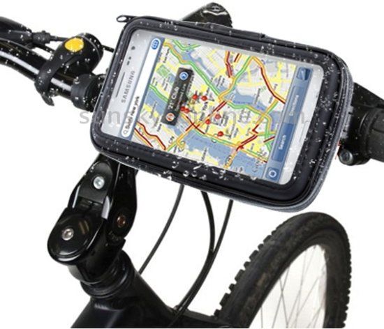 - Fiets houder & Waterdicht Touch hoesje voor Samsung Galaxy Note / i9220 / N7000 Note II / N9000 Note 3