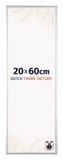 Dutch Frame Factory Fotolijst 20x60 cm Aluminium Zilver Mat