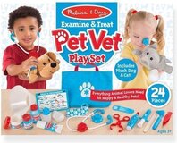 Melissa & Doug Dierenarts speelset - 24 stuks - Rollenspel