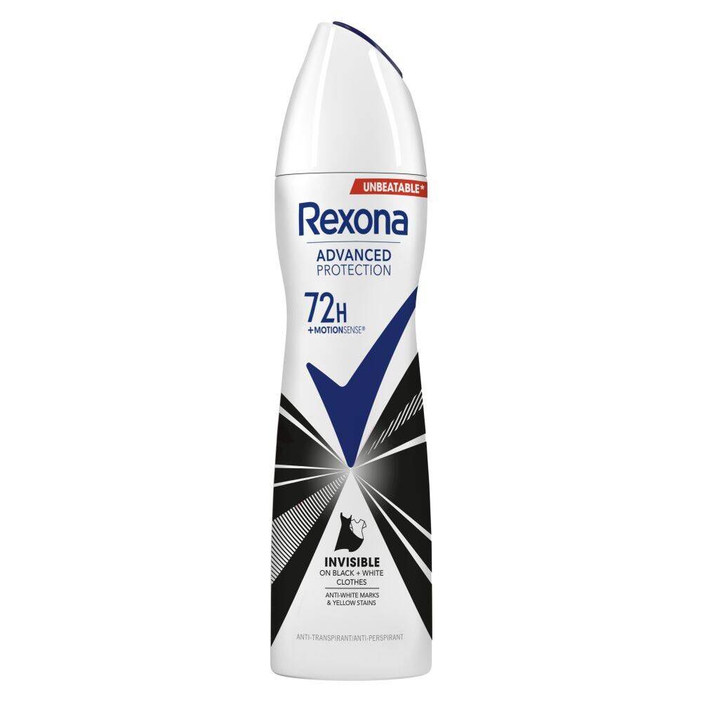 Rexona Deodorant Spray Invisible Black & White 150 ml