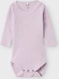 Name it Romper Lange Mouwen Rib Winsome Orchid