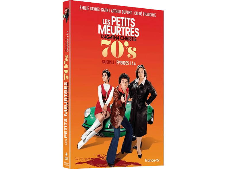 SEVEN SEPT les petits meurtres d'agatha christie 70's: seizoen 3 afl. 1-4 - dvd