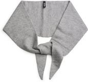 PIECES PCKOMMA Triangle Scarf Noos BC - Vrouwen - Sjaals - Viscose - Medium Grey Melange